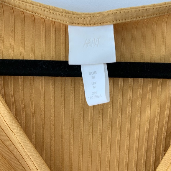 Burnt orange, ribbed bodysuit. - Picture 2 of 3